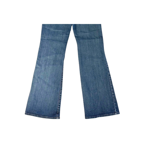 GAP 1969 Jeans Perfect Boot Stretch Faded Denim Blue Women’s Size 29 Short - Picture 6 of 9